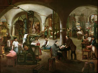 Fabrik in der Rue d